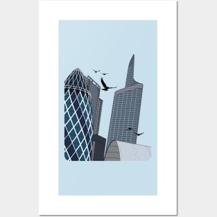 30 St Mary Axe Posters and Art